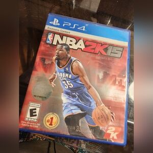NBA 2K15 PS4 Basketball Video Game - Blue/Red
